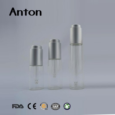 5ml-50ml glass tube bottle with pump sprayer