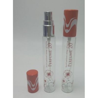 Mini glass perfume bottle with sprayer