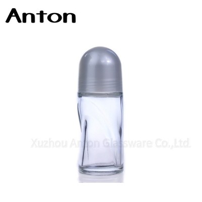 Almondcy 50ml Clear Glass Roll on Bottles with Glass Roller Ball Opener